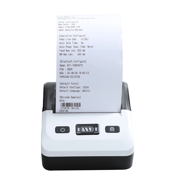 Impresora térmica de recibos Bluetooth de 80 mm Impresora térmica de recibos Bluetooth de 80 mm